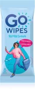 GoWipes Refreshing Wet Wipes Uppfriskande våtservetter för händer 10x8 st.
