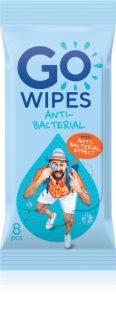 GoWipes Anti-Bacterial Effect osvežilni vlažilni robčki s protibakterijskim učinkom 10x8 kos