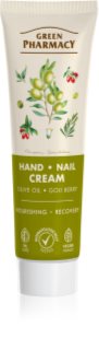Green Pharmacy Olive & Goji Berry Hand & Nail Cream Roku krēms 100 ml
