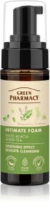 Green Pharmacy Acaccia & Tea intīmās mazgāšanas putas 150 ml