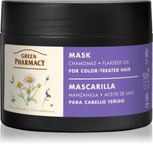 Green Pharmacy Chamomile Mask Intensīvi barojoša maska sausiem un porainiem matiem 300 ml