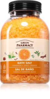 Green Pharmacy Cinnamon & Sweet orange Bath Salt Ontspannende Badzout 1000 g