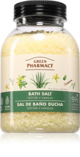 Green Pharmacy Vetiver & Vanilla Bath Salt relaksująca sól do kąpieli 1000 g