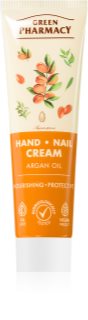 Green Pharmacy Argan Hand Cream odżywczy krem ochronny do rąk i paznokci 100 ml