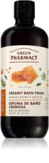Green Pharmacy Manuka Honey & Olive Oil Bath Foam voidemainen kylpyvaahto 500 ml
