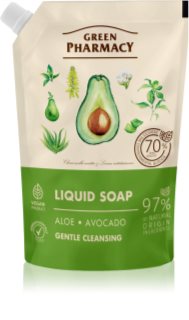 Green Pharmacy Aloe & Avocado Roku ziepes uzpilde 460 ml
