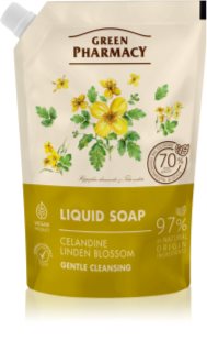 Green Pharmacy Celandine & Linden Roku ziepes uzpilde 460 ml