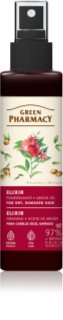 Green Pharmacy Argan Oil & Pomegranate Elixir eliksir bez ispiranja za oštećenu i lomljivu kosu 150 ml
