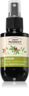 Green Pharmacy Ginseng & Morrocan mint oil Serum sérum pour cheveux sensibilisés 100 ml