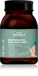 Green Pharmacy Foot Care Deodorizing Foot Bath Salt Vannas sāls kājām 400 g