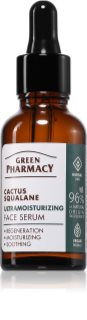 Green Pharmacy Cactus & Squalane Face Serum интензивен хидратиращ серум 30 мл.