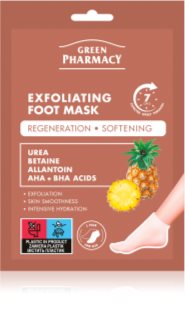 Green Pharmacy Foot Care Exfoliating Foot Mask Regenerierende Fuß- und Nagelkur 2x20 ml