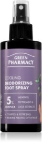 Green Pharmacy Foot Care Cooling Deodorizing Foot Spray Deodorant jalgadele 150 ml