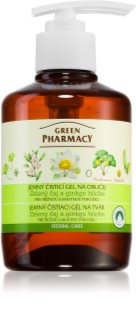 Green Pharmacy Face Care Green Tea gel de limpeza suave para pele oleosa e mista 270 ml