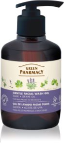 Green Pharmacy Sage & Thyme Face Wash Mild rengörande gel för irritationsbenägen hud 270 ml