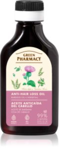 Green Pharmacy Horsetail Burdock Oil Klitolie tegen Haaruitval 100 ml