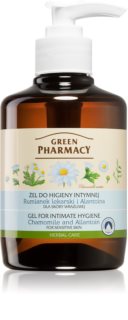 Green Pharmacy Body Care Chamomile & Allantoin gel para higiene íntima para pele sensível 370 ml