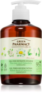 Green Pharmacy Body Care Marigold & Tea Tree Gel für die intime Hygiene 370 ml