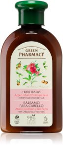 Green Pharmacy Hair Care Argan Oil & Pomegranate balzam pre suché a poškodené vlasy 300 ml