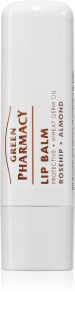 Green Pharmacy Rosehip & Almond Oil bálsamo labial 3.6 g