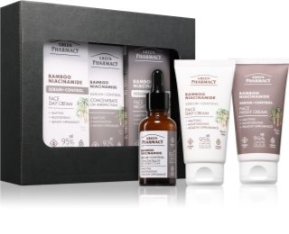Green Pharmacy Bamboo & Niacinamide Set set cadou pentru o piele perfecta