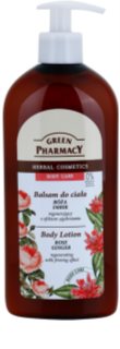 Green Pharmacy Body Care Rose & Ginger regenerierende Body lotion mit festigender Wirkung 500 ml