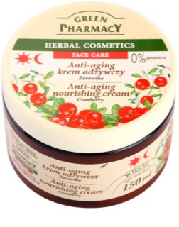 Green Pharmacy Face Care Cranberry crema nutritiva  antienvejecimiento 150 ml