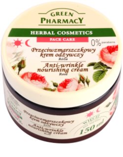 Green Pharmacy Face Care Rose creme antirrugas nutritivo 150 ml