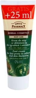 Green Pharmacy Foot Care Creme für die Fußsohlen mit Neigung zu Schwielenbildung 75 ml