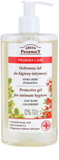 Green Pharmacy Pharma Care Oak Bark Cranberry schützendes Gel für die intime Hygiene 300 ml