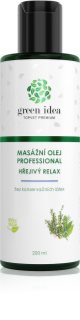 Green Idea Massage oil warm relaxation Massageöl 200 ml