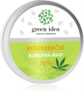 Green Idea Regenerative hemp ointment 70% regenerierende und beruhigende Pflege 100 ml
