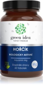 Green Idea Horčík Aquamin tobolky na podporu normálnej činnosti nervovej sústavy, svalov, zubov a zníženie únavy 60 cps