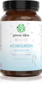 Green Idea Beauty Acnegreen tobolky pro čistou a zdravou pleť 90 cps