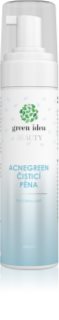 Green Idea Beauty Acnegreen mousse de limpeza para pele problemática 200 ml