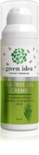 Green Idea Tea Tree Oil Creme regenerierende Tagescreme für problematische Haut, Akne 50 ml