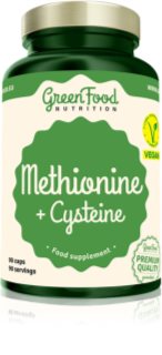 GreenFood Nutrition Methionine + Cysteine capsule per la bellezza di capelli, pelle e unghie 116 g