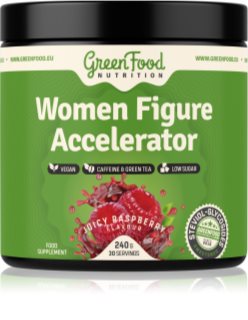 GreenFood Nutrition Women Figure Accelerator proszek wspomagające spalanie tłuszczu