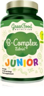 GreenFood Nutrition Junior B-complex Lalmin B-vitamin-komplex gyermekeknek 39.6 g