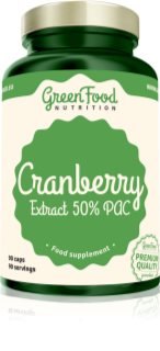 GreenFood Nutrition Cranberry Extract Cranberry Extract capsules pour le maintien de la vitalité 90 cps