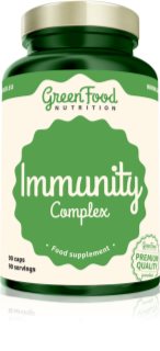 GreenFood Nutrition Immunity Complex complexe de minéraux et de vitamines pour renforcer l’immunité 90 cps