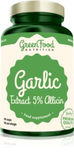 GreenFood Nutrition Garlic Extract kapsle pro udržení vitality 90 cps