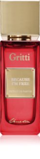Gritti Beacause I'm Free kvepalų ekstraktas Unisex 100 ml