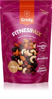 Grizly Fitnesz mix vegyes diófélék és szárított gyümölcsök