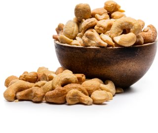Grizly kešu oriešky pražené solené orechy pražené solené 500 g