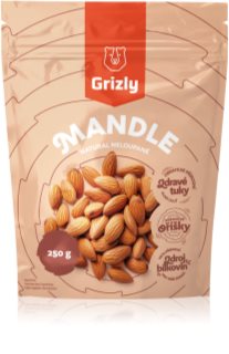 Grizly Mandle natural neloupané ořechy natural 250 g