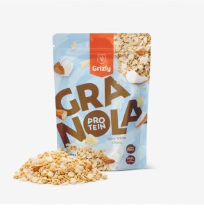 Grizly Granola Coco White Choco granola bez lepku 450 g
