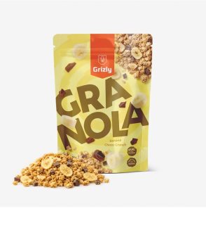 Grizly Granola Banana Choco Crunch granola bez lepku 450 g