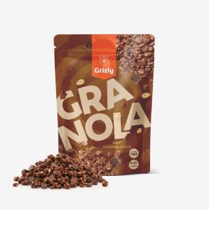 Grizly Granola Super Chocolate Crunch granola bez lepku 450 g