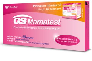 GS Mamatest 10 těhotenský test 2 ks